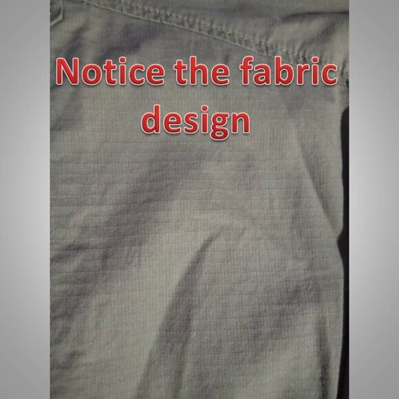 CAbi utility jacket coat size Large   green/tan. 122725 - Picture 5 of 6